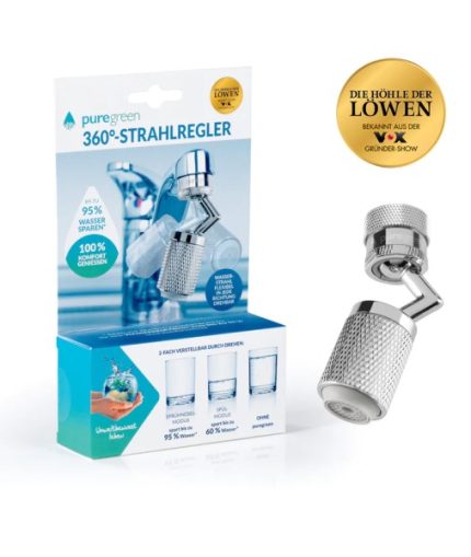 Puregreen_Waschbecken_Wassersparer_mit_Gelenk